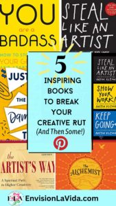 5 Inspiring Books to Break Your Creative Rut